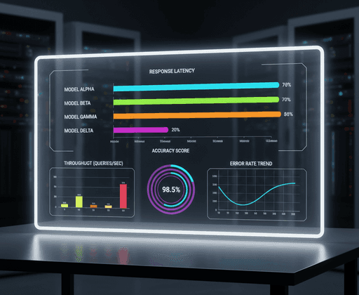 AI model benchmark comparison